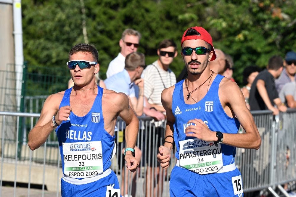 Έσπο 2023: Στην 8η θέση η Φιάσκα, 17ος ο Κελεπούρης και 19ος ο Παπαστεργίου στα 20χλμ βάδην runbeat.gr